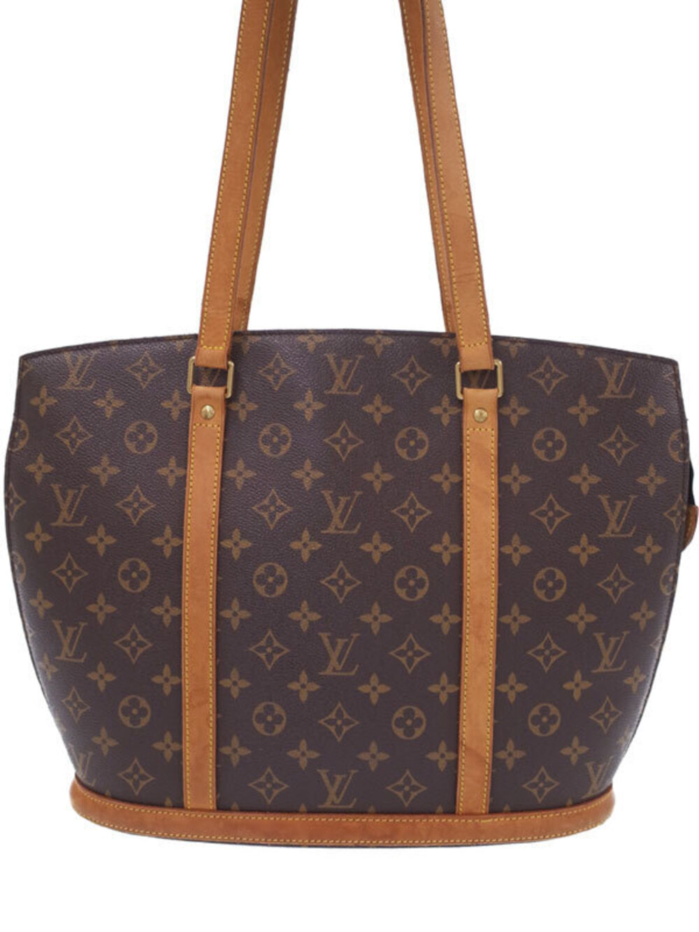 Louis Vuitton Monogram Babylon Shoulder Bag Canvas Leather Brown